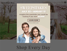 Tablet Screenshot of north-park-mall-ia.com